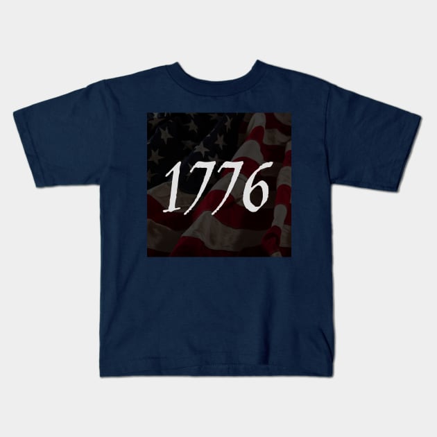 1776 Kids T-Shirt by Notorious Steampunk